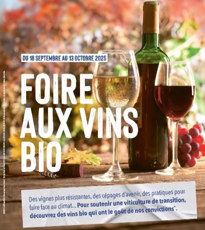 Foire aux vins bio 🍷 et fête des fromages bio 🧀