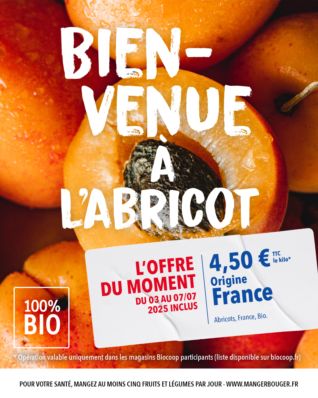 📣 Offre spéciale de saison avec nos abricots !