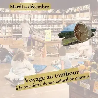 Voyage au tambour avec Emmanuel
