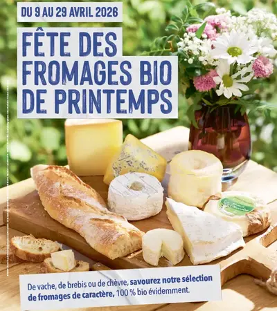 Fête des fromages Bio de PRINTEMPS 2026 🧀