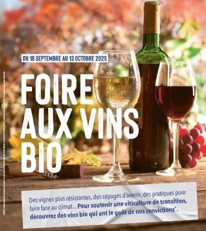Foire aux vins bio 🍷 et fête des fromages bio 🧀