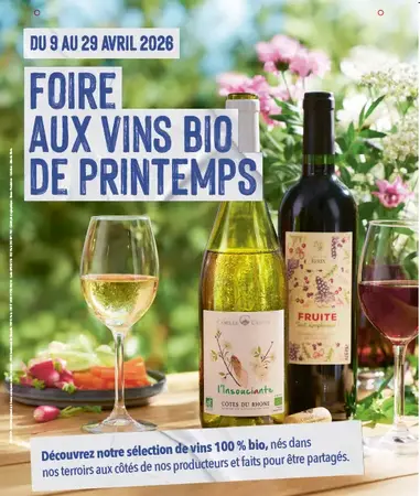 Foire aux vins bio de printemps🍷