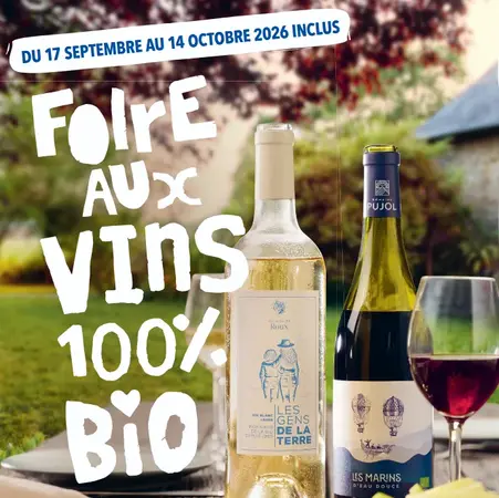 Foire aux vins bio 🍷