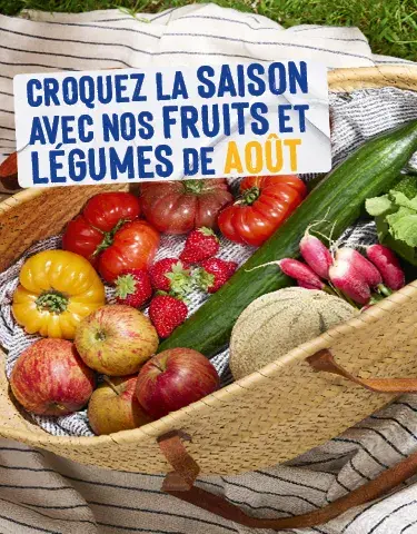 Découvrez notre calendrier de saisonnalité d'Août 2026 !