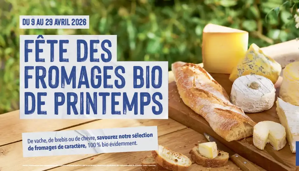 Fête des fromages Bio de PRINTEMPS 2026 🧀